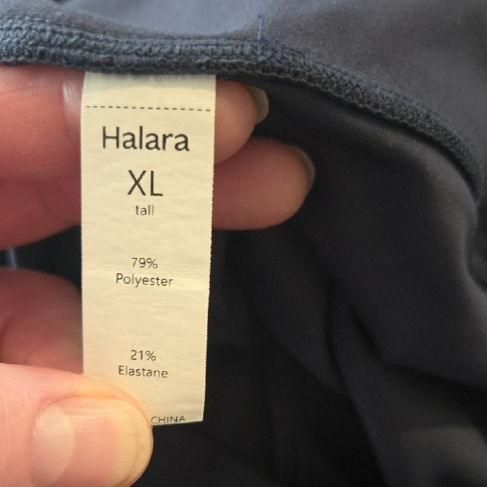HALARA XL Classic Navy Flare Pants - Picture 4 of 4